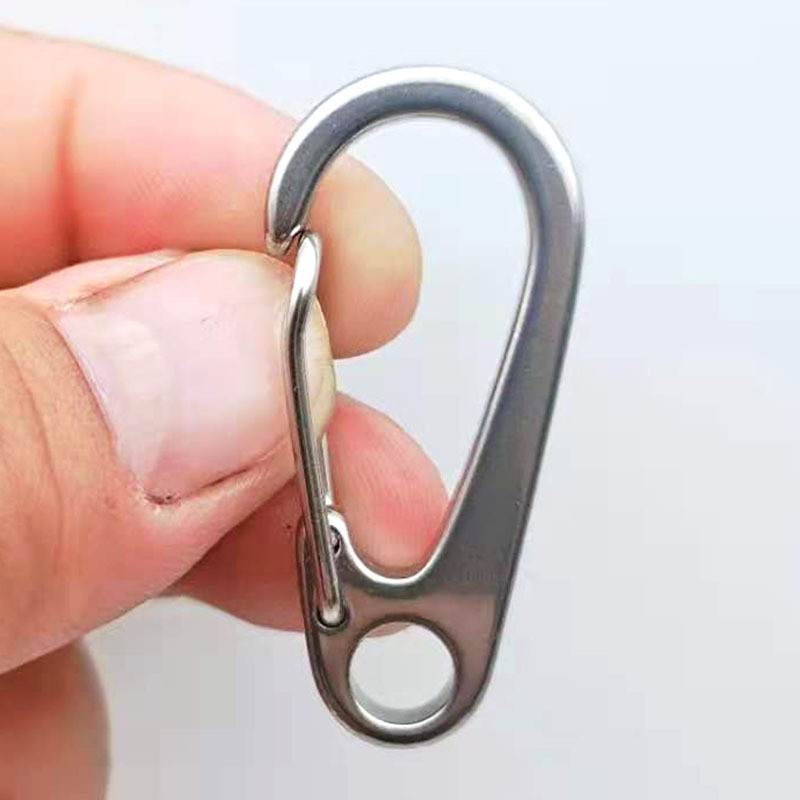 10/20/30gab Mini karabīnes omāru aizdare Sprādze Keychian āra kempings pārgājienu sprādzes sakausējums atsperes āķi Atslēgu piekariņi rīks