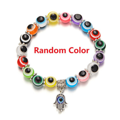 Turcijas Lucky Evil Eye rokassprādzes sievietēm Vīriešiem Ar rokām darinātas zilas acs plaukstas rokassprādze Bring You Luck Mierīga šarma rokassprādze Rotaslietas