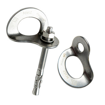 M10 Bolt Hanger Plate 304 Inox for Anchor Point Mountaineering Rock Climbing Caving Belay Rigging 25KN