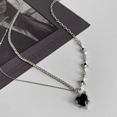 Šareno prirodno kamenje Choker Bohemia Ručno izrađena grunge ogrlica Set narukvica za žene Trendy Punk Collier Hippie nakit