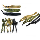 Taktikai fegyverheveder 3 pontos bungee airsoft puska pántos öv katonai lövészethez vadászati kiegészítők 2 pontos fegyverszíj kötél