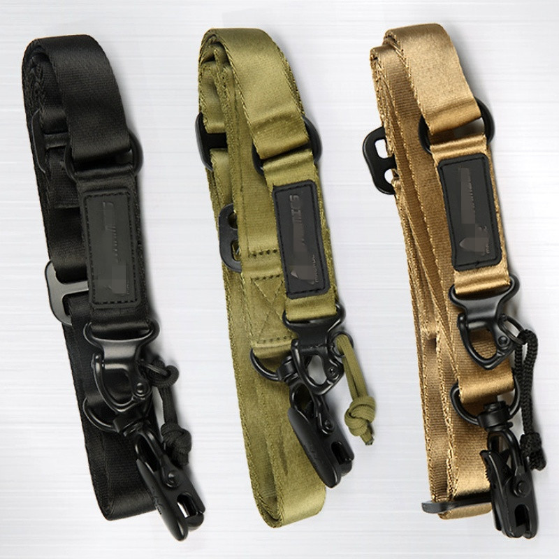 Taktikai fegyverheveder 3 pontos bungee airsoft puska pántos öv katonai lövészethez vadászati kiegészítők 2 pontos fegyverszíj kötél