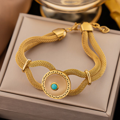 316L narukvica s privjeskom od nehrđajućeg čelika za žene Drvo života Cirkon Narukvice Nehrđajući nakit za zapešće Poklon Party Besplatna dostava