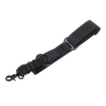 Tactical Guns Sling ιμάντα ώμου 1 Single Point Outdoor Ρυθμιζόμενο σύστημα ιμάντα σφεντόνας Bungee Προμήθειες αναρρίχησης με σχοινί πόρπης