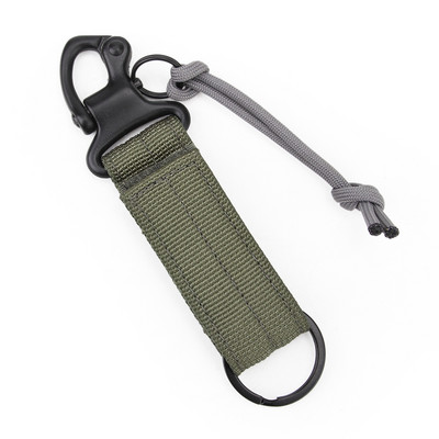 1 vnt. taktinis raktų pakabukas karabino segtuko laikiklis diržas sagtis raktų kabliukai stovyklavimo juosmens diržo laikiklis Naudingas pakabos kabliukas lauko įrankis