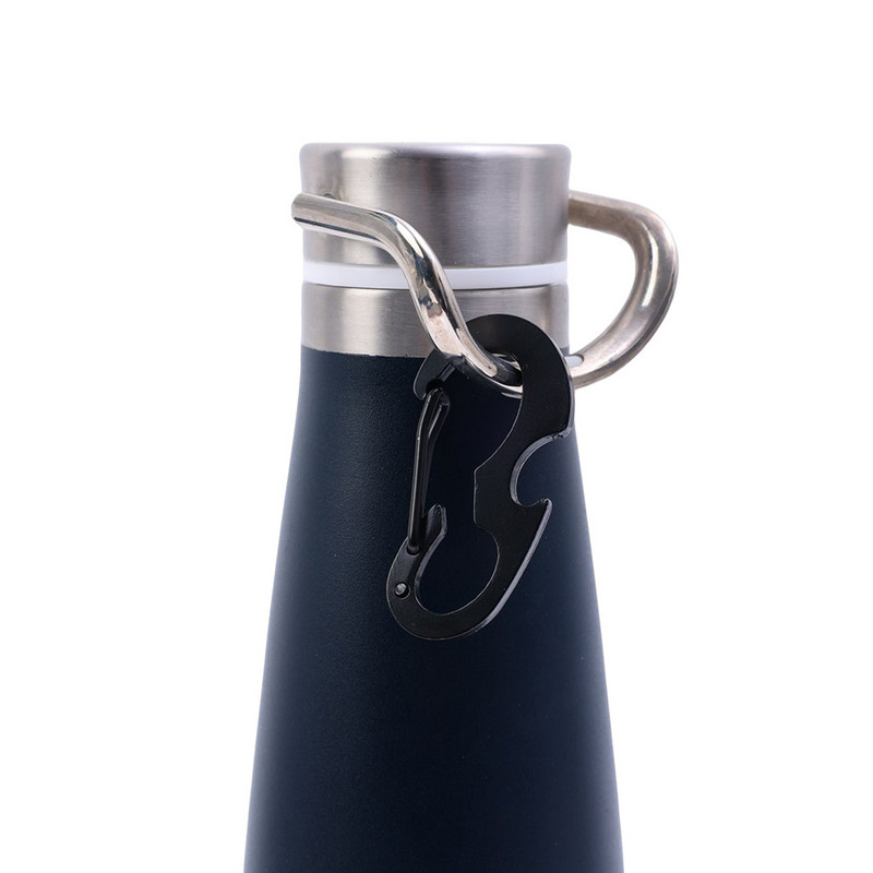 5 vnt. nešiojamas nerūdijančio plieno sagties karabinas lauko stovyklavimui patvarus butelių atidarytuvas karabinas Mini raktų pakabukas, bagažo sagties priedai