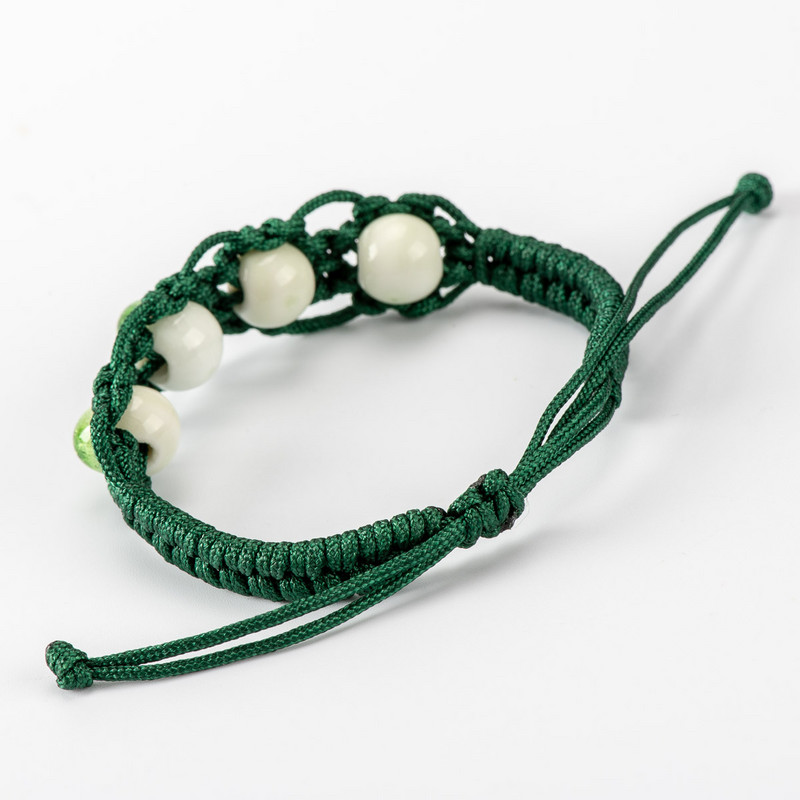 Kézzel készített kerámia gyöngyök karkötő Divatkiegészítő Charms Boho DIY Kerámia karkötők nagykereskedelmi kiszállítás #HY525