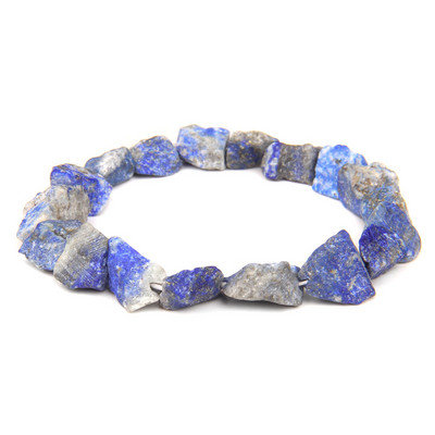 9-12 mm neregulāras kristāla pērlītes rokassprādze raupja dabīgā akmens rožu kvarca rokassprādzes zilā lapis lazuli enerģijas rokassprādze sievietēm vīriešiem