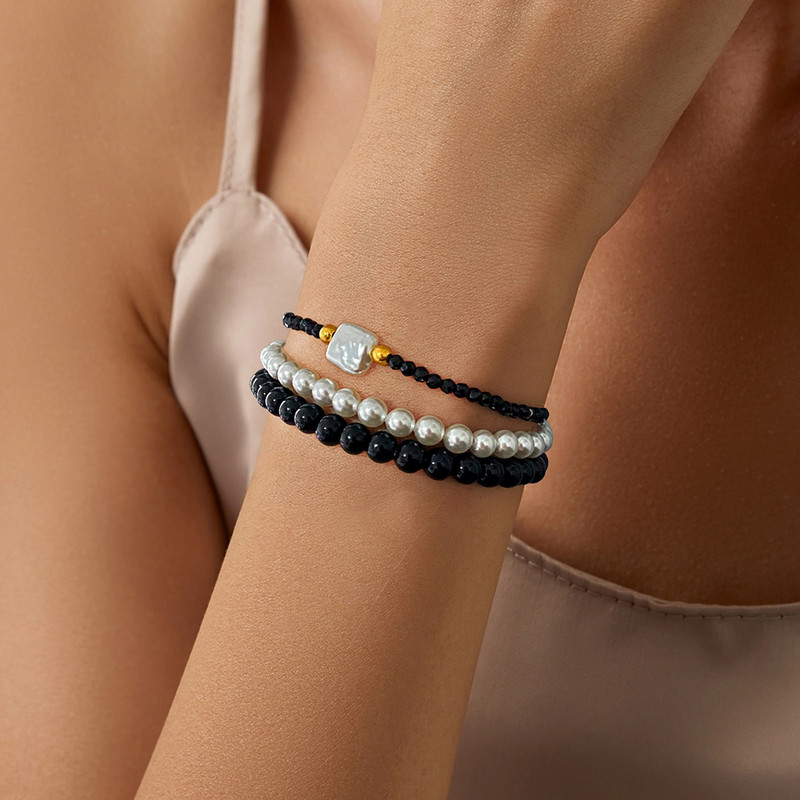 Dabīgā akmens pērļu rokassprādze Slīpēta lapis lazuli Tīģera acs Ametists Kvarca Pērlītes Šarms Rokassprādzes Sievietēm Vīrieši Modes Rotaslietas