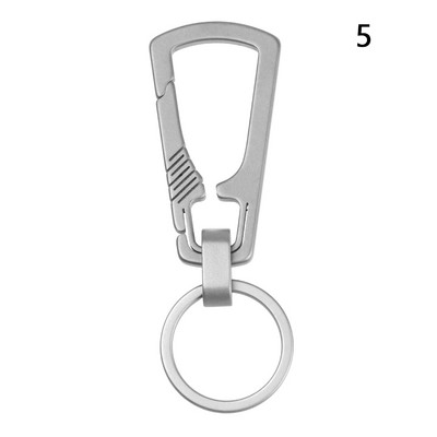 1vnt Itin lengvas raktų pakabukas Prabangus EDC raktų pakabukai Vyriški raktų pakabukai Papuošalų laikikliai Aukštos kokybės titano raktų pakabukų priedai