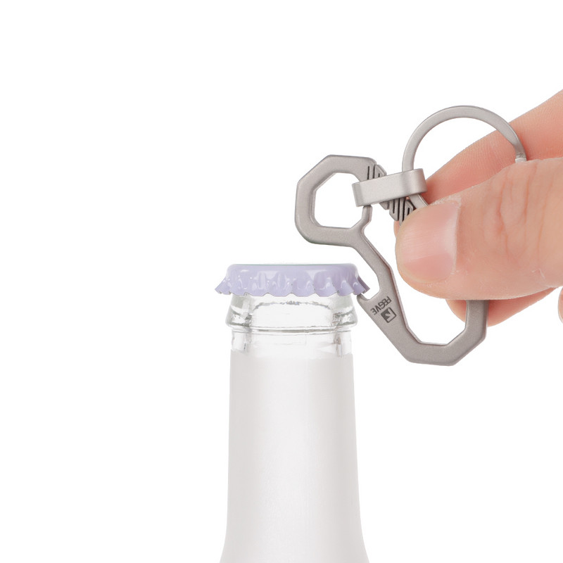 1vnt Itin lengvas raktų pakabukas Prabangus EDC raktų pakabukai Vyriški raktų pakabukai Papuošalų laikikliai Aukštos kokybės titano raktų pakabukų priedai