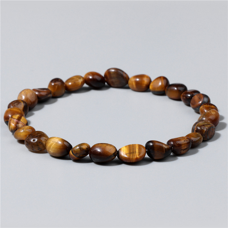 Neregulāra dabīgā akmens rokassprādze Pērlītes Rokassprādze Sieviešu Morganīta Mēnessakmens Rokassprādzes Ārstnieciskas Jogas Ballīšu Rotaslietas Meitenēm Homme