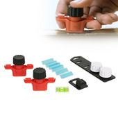 Rakto skylutės žymeklio įrankis Rakto skylutės papildomi ženklai lizdo mini žymeklis burbulo lygio juodos spalvos rašalo dangteliai objektams su įmontuota arba pridėta anga