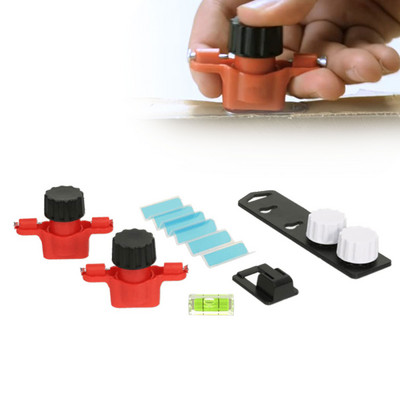 Rakto skylutės žymeklio įrankis Rakto skylutės papildomi ženklai lizdo mini žymeklis burbulo lygio juodos spalvos rašalo dangteliai objektams su įmontuota arba pridėta anga