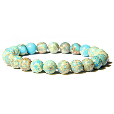 Minimālisma dabiskā akmens krelles Budas rokassprādzes modes sievietēm elastīgas virves purpursarkanas fluorīta krelles rokassprādzes rotaslietas sievietēm dāvanas