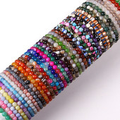 Dabīgā akmens rokassprādze 6 mm ahāts krelles elastīga rokassprādze sievietēm vīriešiem čakru dziedinošā Reiki joga rotaslietas dāvanas vairumtirdzniecība