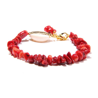 Neregulāra šķembu akmens rokassprādze Dabīgā apvalka akmens kulons rokassprādze Akvamarīni Kvarca rokassprādzes Vīrieši Sieviešu pludmales stila rotaslietas