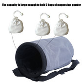 Magnesia Sack laipiojimo uolomis kreidos maišelio kišenė svorių kėlimui Magnesia maišelio laipiojimo įranga Puikus našumas GXMF