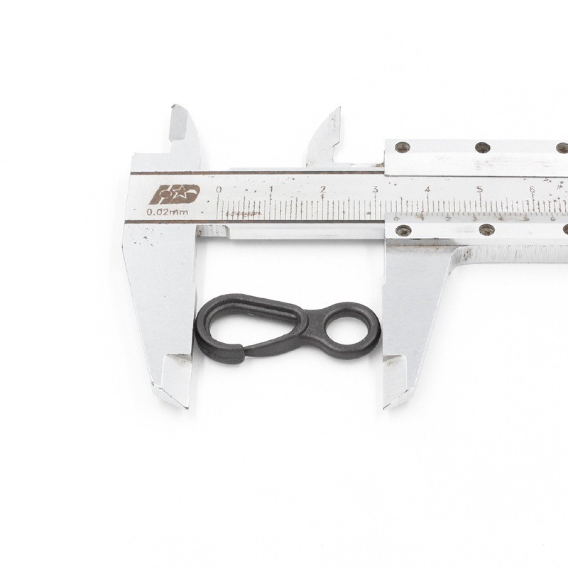 12 paketų lydinio mini karabinas pakabinamas sagtis spyruoklinė sagtis „pasidaryk pats“ raktų pakabuko priedai Rankų darbo papuošalų reikmenys