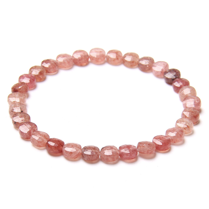 Apvalūs karoliukai Apyrankė Natūralus akmuo Kvarco Agatas Apyrankė Moterims Klasikinės Karoliukų Apyrankės Moterims Reiki Gydymas Papuošalai Moteriška Dovana