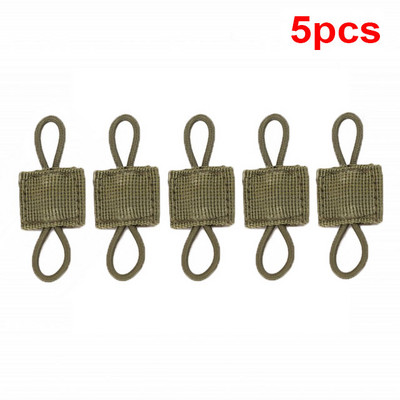 Tactical MOLLE πόρπη με ελαστική κορδέλα με πλέγμα EDC γιλέκο κυνηγιού σακίδιο πλάτης Airsoft Ράβδος συγκράτησης ραβδί σωλήνων κεραίας PTT