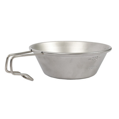 Pārnēsājama kempinga krūze, karstumizturīga, viegla 200 ml kempinga bļoda ar rokturi makšķerēšanai, grilētiem pārgājieniem āra pusdienām