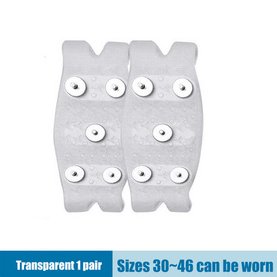 Ledus satvērējs Spike 5 kniedes virs kurpju pārsegi Pretslīdēšanas sniega rokturi skavas Nodilumizturīgi apavi Spike Grip ziemas āra aprīkojums