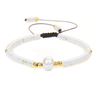 Dabīgā akmens regulējama rokassprādze Viena liela pērļu kulonu rokassprādze malahīta tīģera acs rokassprādzes vīriešiem sievietēm jogas dziedinošās rotaslietas