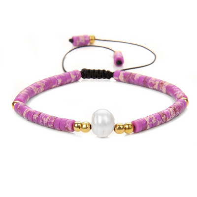 Dabīgā akmens regulējama rokassprādze Viena liela pērļu kulonu rokassprādze malahīta tīģera acs rokassprādzes vīriešiem sievietēm jogas dziedinošās rotaslietas