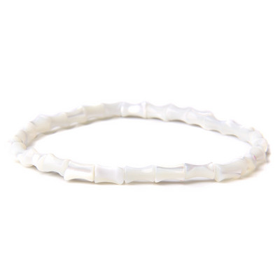 Βραχιόλι από φυσικές χάντρες από κοχύλι Στρογγυλό τετράγωνο βραχιόλι με κοχύλι χειροποίητες παγιέτες γούρι Βραχιόλια ανδρικά γυναικεία καλοκαιρινά κοσμήματα παραλίας