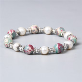 Sieviešu modes krelles rokassprādze Dabīgā akmens pērļu rokassprādze Kaķu acs Agates Rokassprādze Sievietēm Augstas kvalitātes smalkas, elegantas ballīšu rotaslietas