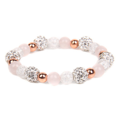 Sieviešu rokassprādze Dabīgā akmens saplaisājusi kristāla ahāta rokassprādze Moderna jogas krelles šarms rokassprādzes rotaslietas sievietēm dzimšanas dienas dāvana