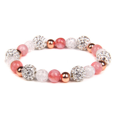 Sieviešu rokassprādze Dabīgā akmens saplaisājusi kristāla ahāta rokassprādze Moderna jogas krelles šarms rokassprādzes rotaslietas sievietēm dzimšanas dienas dāvana