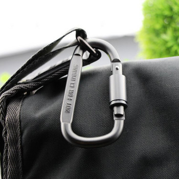 Carabiner Travel Kit Εξοπλισμός Κάμπινγκ Κράμα αλουμινίου Survival Gear Camp ορειβατικό άγκιστρο Καραμπίνερ εξωτερικού χώρου