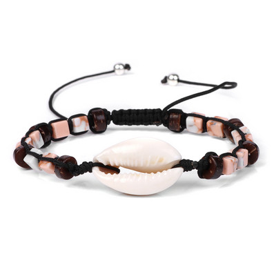 Kvadrātveida formas dabīgā akmens rokassprādze apvalka kulonu rokassprādze Krāsains imperatora akmens rokassprādzes vīriešiem sievietēm elastīgas pludmales rotaslietas