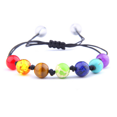 7 čakru Reiki Sieviešu Rokassprādzes Ametisti Kaķa acs Dziedinošs Līdzsvars Dabīgs Skaidu Akmens Pērlītes Rokassprādze Enerģija Lūgšana Rotaslietas Vīriešiem