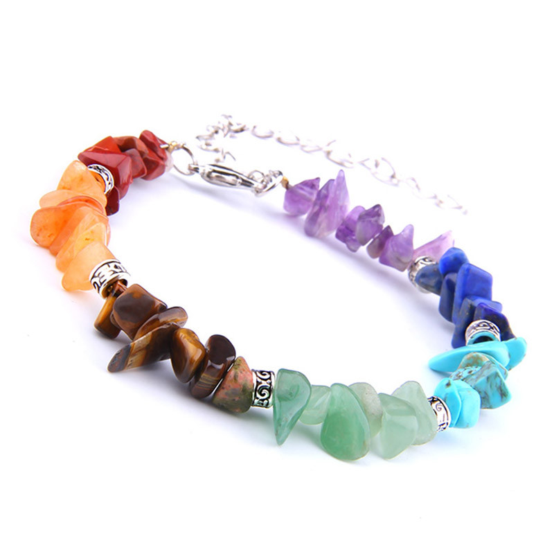 7 čakru Reiki Sieviešu Rokassprādzes Ametisti Kaķa acs Dziedinošs Līdzsvars Dabīgs Skaidu Akmens Pērlītes Rokassprādze Enerģija Lūgšana Rotaslietas Vīriešiem