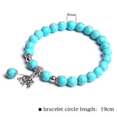 Sievietēm Dabīgā akmens Rokassprādze Lotoss Kulons Pērlītes Rokassprādze Amazonīts Kvarcs Smalkas Rokassprādzes Vīriešu Reiki Balance Rotaslietas Draugiem Dāvana