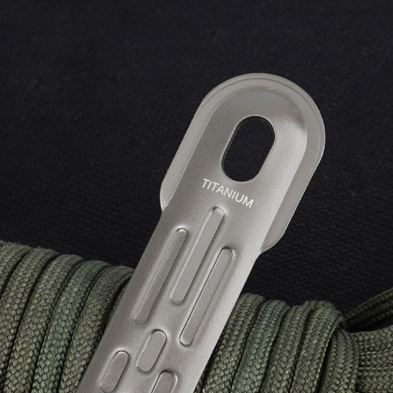 Titanium Spork Spoon Camping Vacsora Spork Evőeszközök Evőeszközök kültéri Otthoni Ultrakönnyű főzési piknik kiegészítők