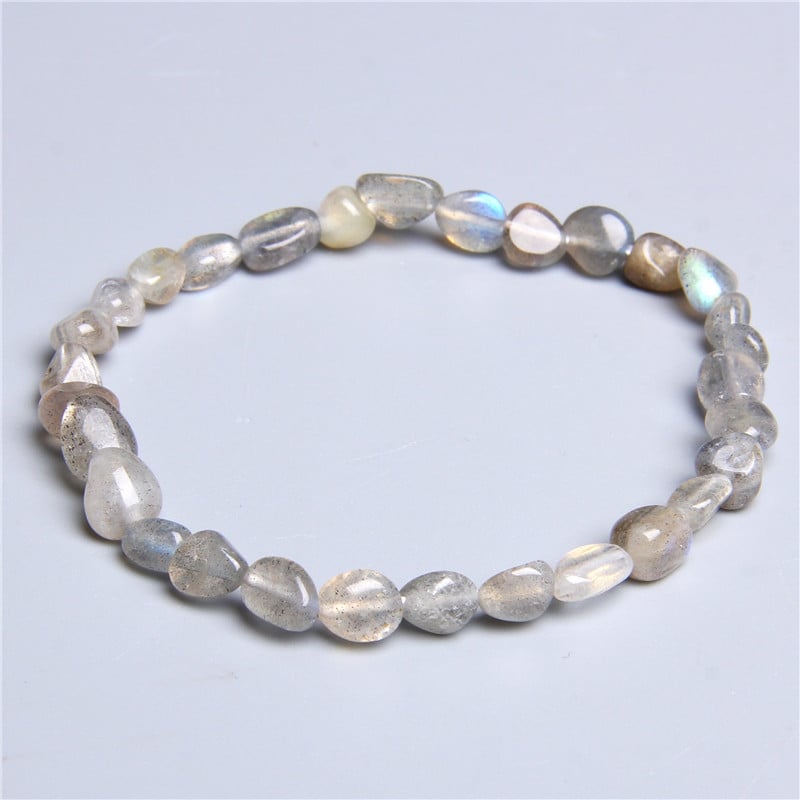 Női karkötő Természetes kő gyöngyök karkötő Színes kvarc kristály karkötők nőknek Elegáns jóga gyógyító ékszer buli ajándék