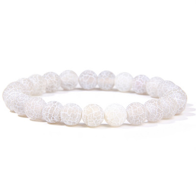 Čakru krelles rokassprādze Dabīga laikapstākļa akmens rokassprādze 8 mm sieviešu vīriešu rokassprādzes dziedinošās jogas rokassprādzes modernas sieviešu rotaslietas