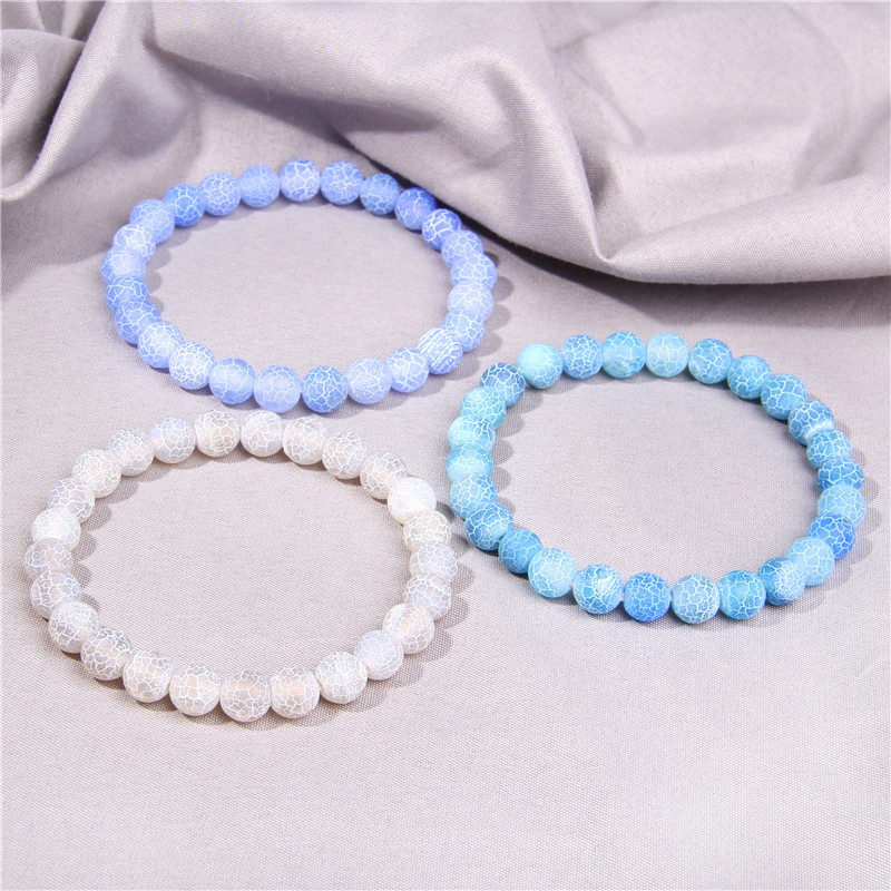 Čakru krelles rokassprādze Dabīga laikapstākļa akmens rokassprādze 8 mm sieviešu vīriešu rokassprādzes dziedinošās jogas rokassprādzes modernas sieviešu rotaslietas