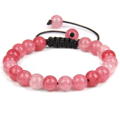 Zaļās ahāta rokassprādze 8 mm pūķa vēnām, plaisātas agata akmens rokassprādzes, regulējamas sievietēm vīriešiem, rokām darinātas enerģijas rokassprādzes rotaslietas