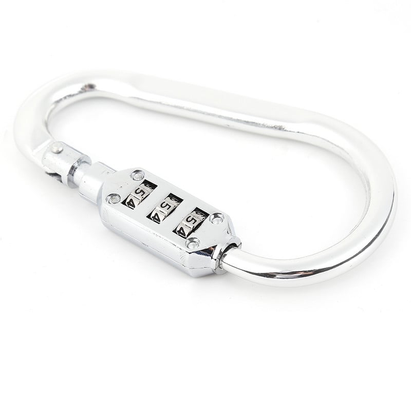 Karštas išpardavimas Slaptažodžio užraktas Smulkiai apdorotas 3 rinkimo numerio rinkimo numerio slaptažodžio spyna Iš naujo nustatoma kombinacija Seifo kodas Karabina Spynos Laipiojimas