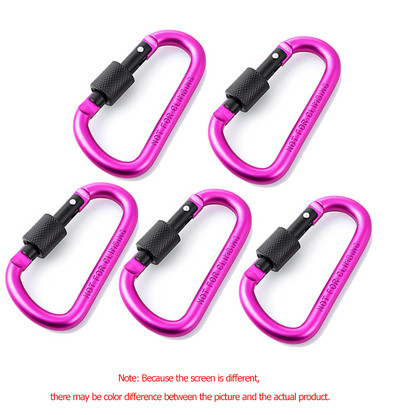 5Gb karabīnes ceļojumu komplekts, kempinga aprīkojums, sakausējums, alumīnijs, izdzīvošanas aprīkojums, alpīnisma āķis, āra karabīne GYH