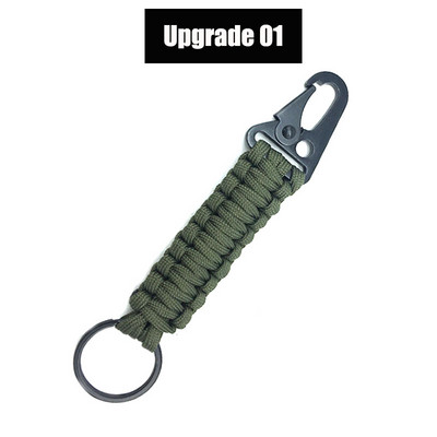 Kāpšanas karabīne Avārijas rīki Kaminga aprīkojums Medību piederumi Vads Atslēgu piekariņš Gredzens Sprādzes Āķi Āra izdzīvošanas komplekts