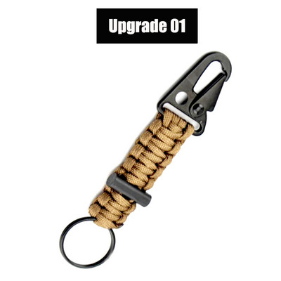 Kāpšanas karabīne Avārijas rīki Kaminga aprīkojums Medību piederumi Vads Atslēgu piekariņš Gredzens Sprādzes Āķi Āra izdzīvošanas komplekts