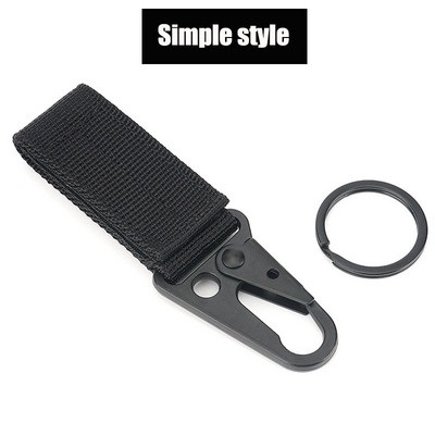 Kāpšanas karabīne Avārijas rīki Kaminga aprīkojums Medību piederumi Vads Atslēgu piekariņš Gredzens Sprādzes Āķi Āra izdzīvošanas komplekts