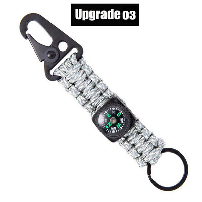 Kāpšanas karabīne Avārijas rīki Kaminga aprīkojums Medību piederumi Vads Atslēgu piekariņš Gredzens Sprādzes Āķi Āra izdzīvošanas komplekts