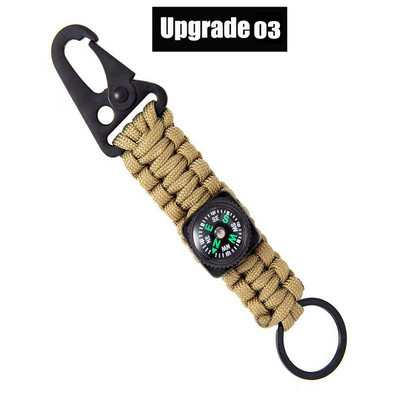 Kāpšanas karabīne Avārijas rīki Kaminga aprīkojums Medību piederumi Vads Atslēgu piekariņš Gredzens Sprādzes Āķi Āra izdzīvošanas komplekts